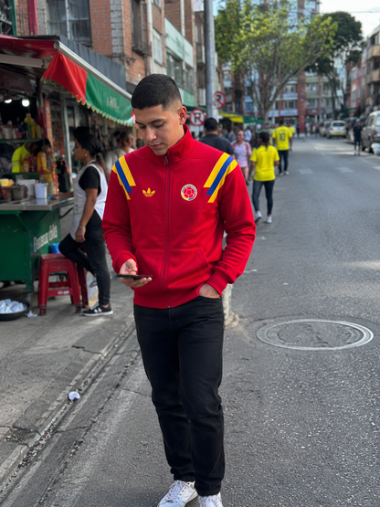 Chaqueta cuello alto de la selección Colombia