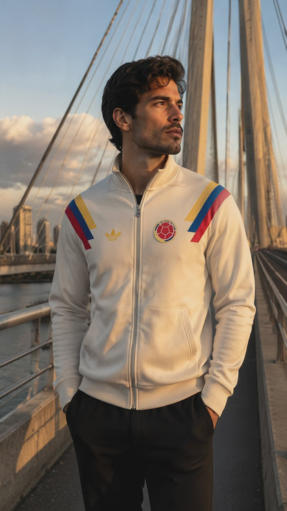 Chaqueta cuello alto de la selección Colombia